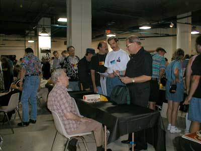 Chuck and Ed at Monster Con 1999